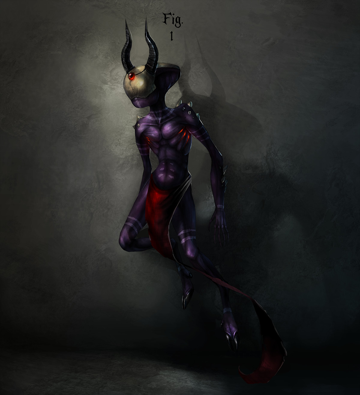 Personal work. 
creature concept.