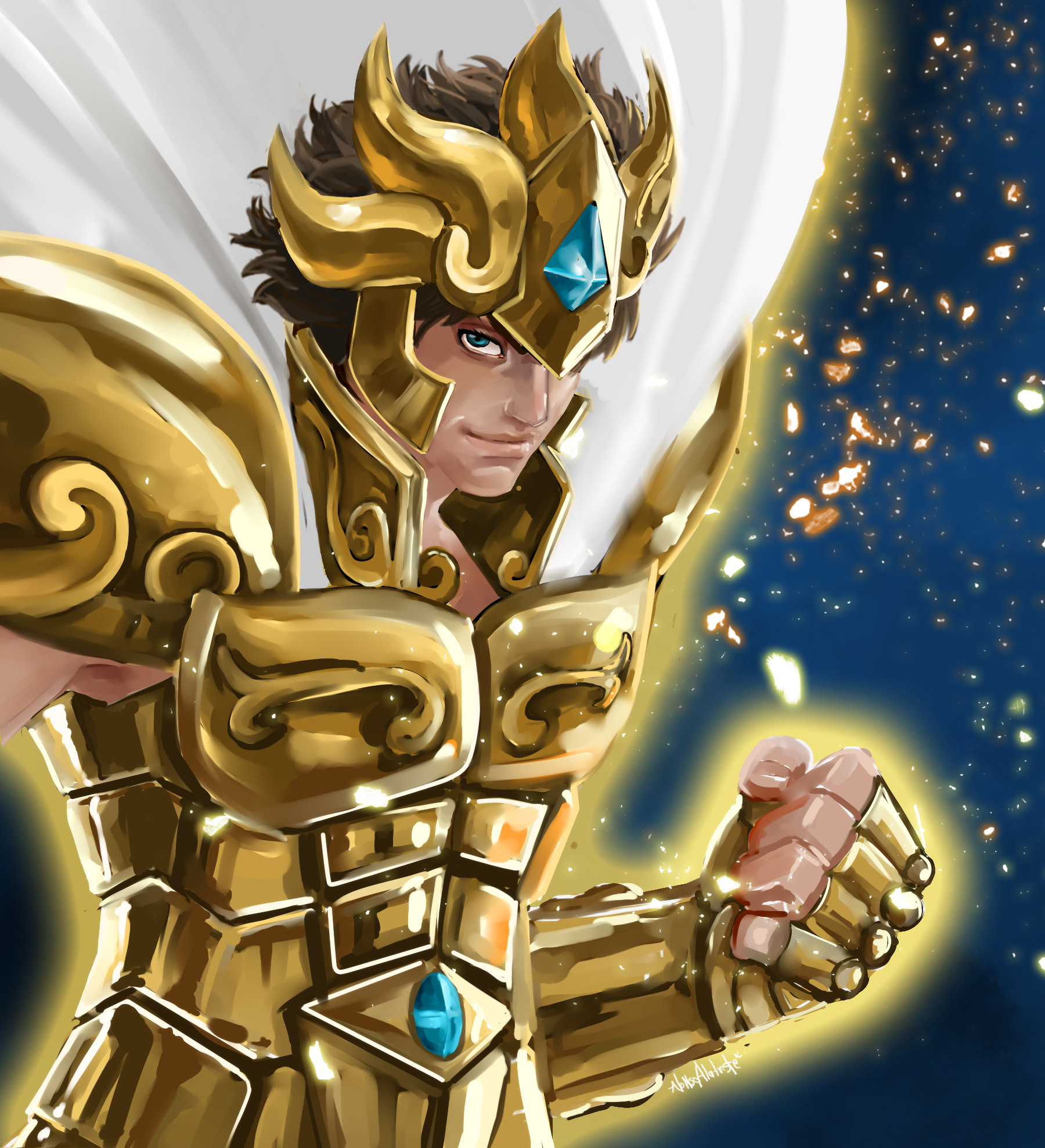 Artstation Leo Gold Saint Fan Art From Saint Seiya Alonso Alatriste It's really hard to find a placement for goku in the saint seiya verse because the main characters go from weaker and slower than naruto to gold knight level with. artstation leo gold saint fan art