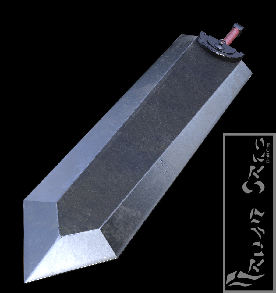 ArtStation Dragon Slayer Sword