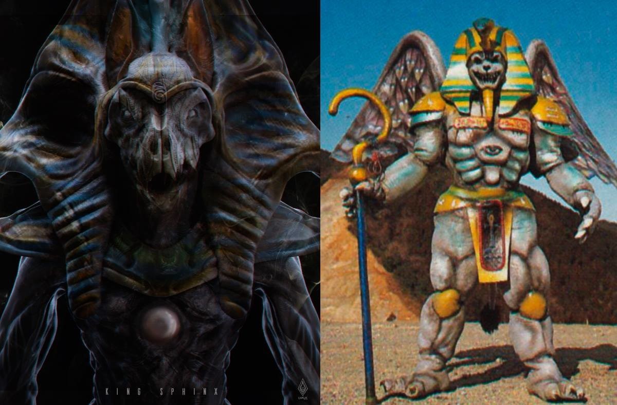 power rangers king sphinx