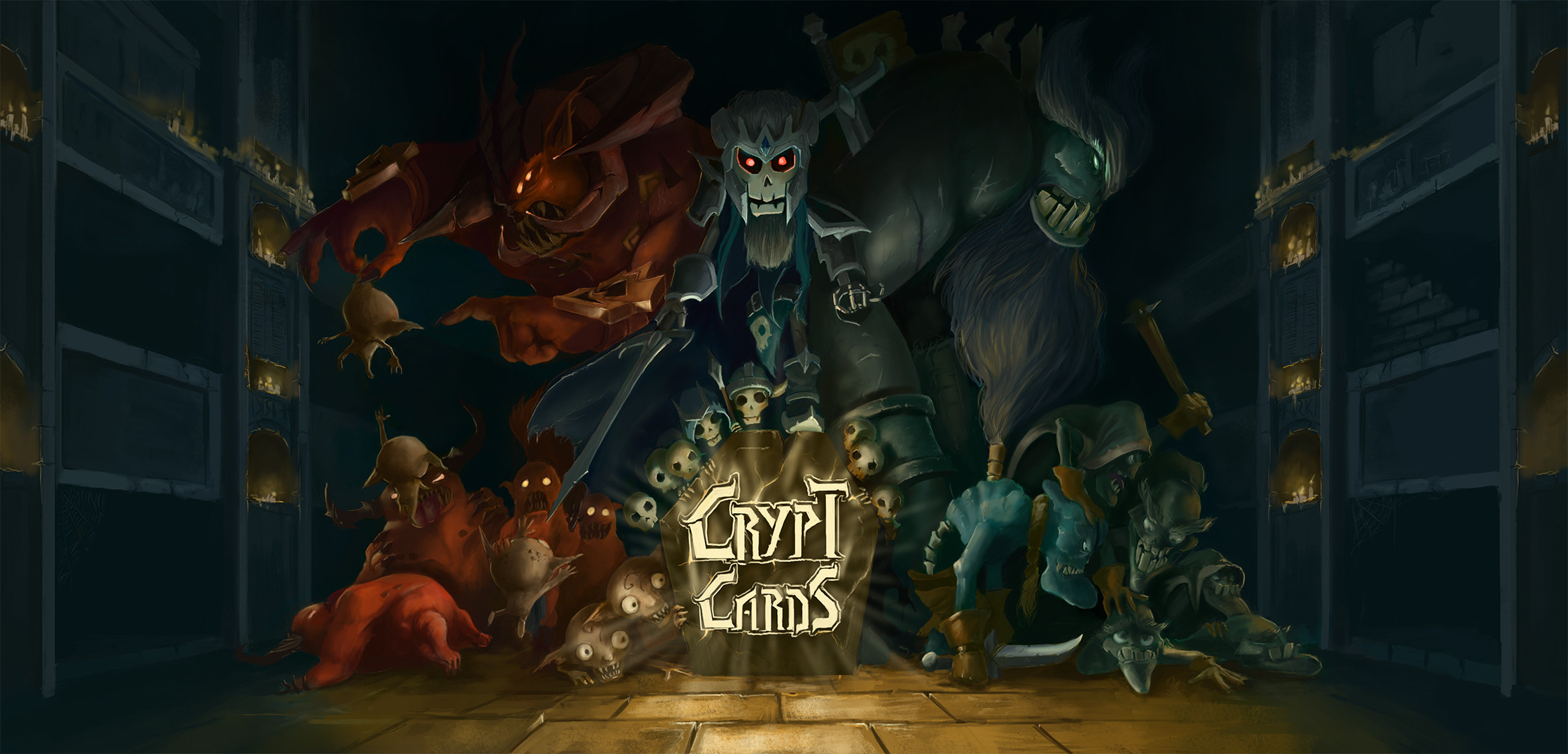 Nikos Gaitanopoulos Crypt Cards Cover Art