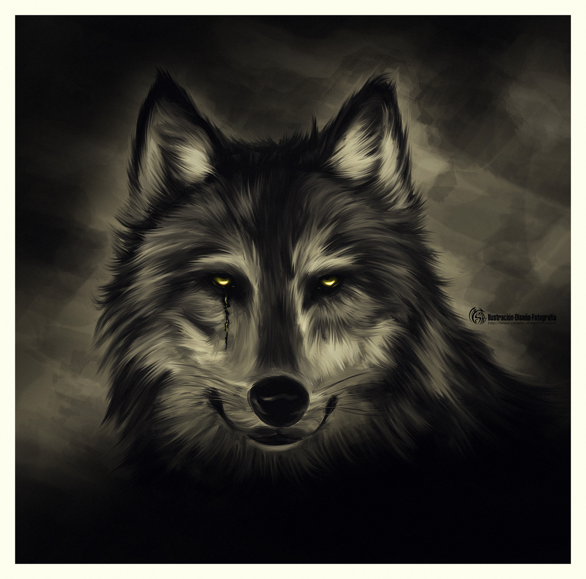 ArtStation - The Lone Wolf