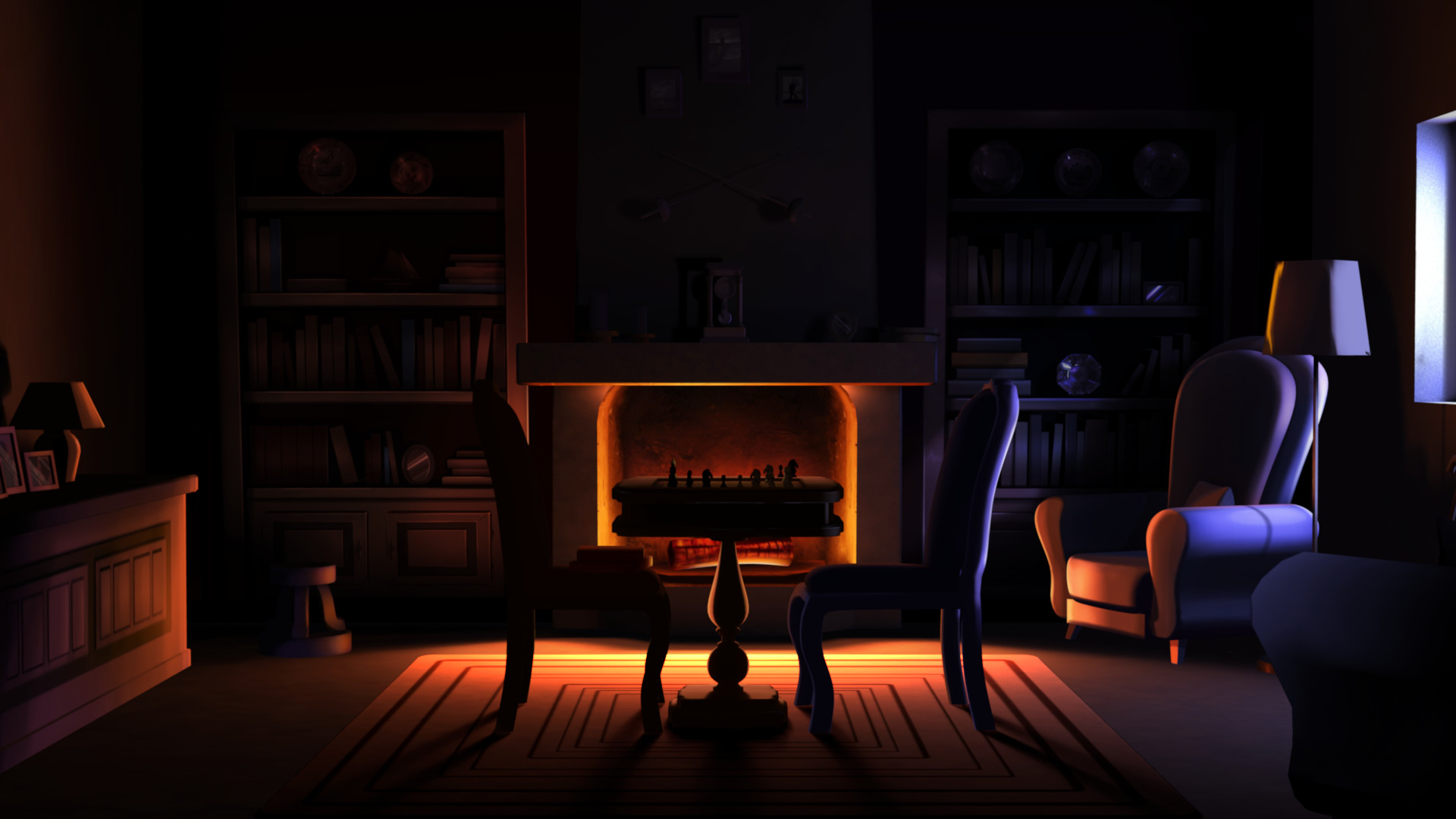 Artstation Duel De Dames Animated Short Nathanaelle Flamme