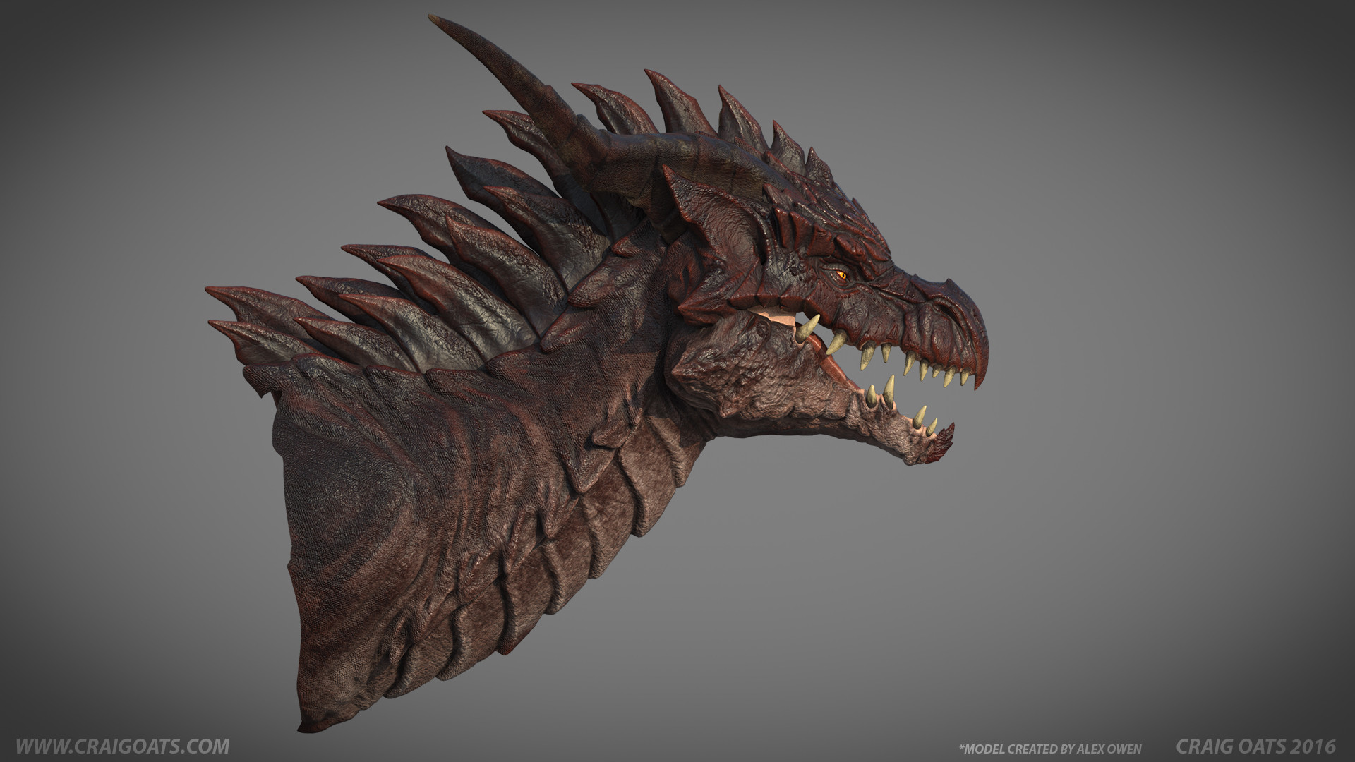 Craig Oats Dragon Texture Work