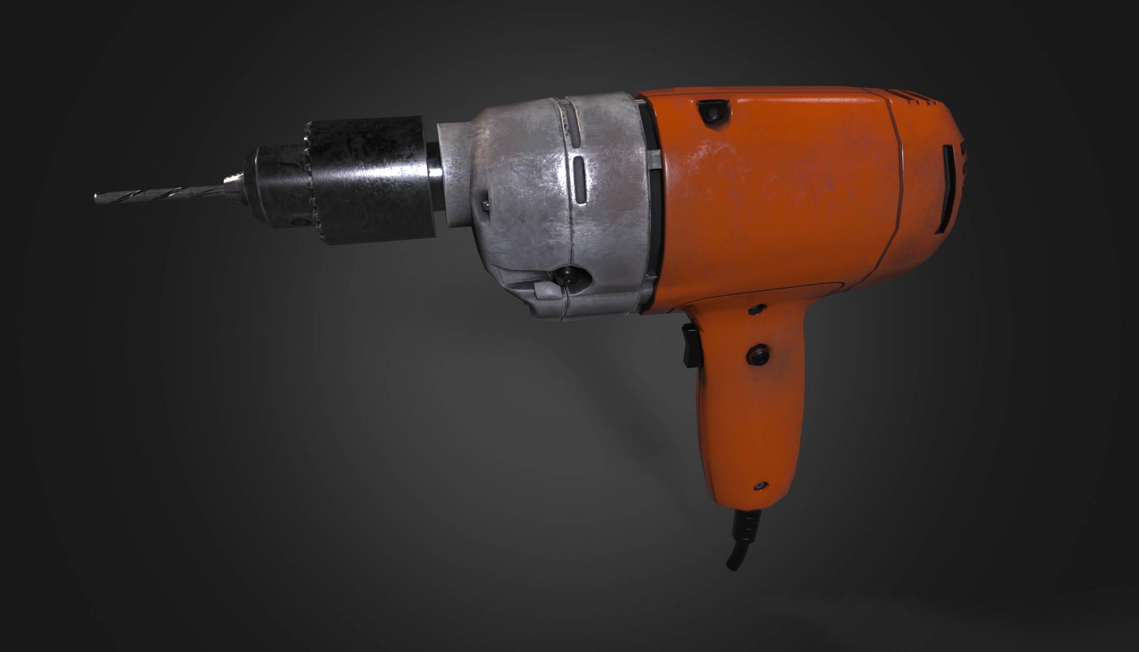 Artstation Old Power Drill Dominic Littler
