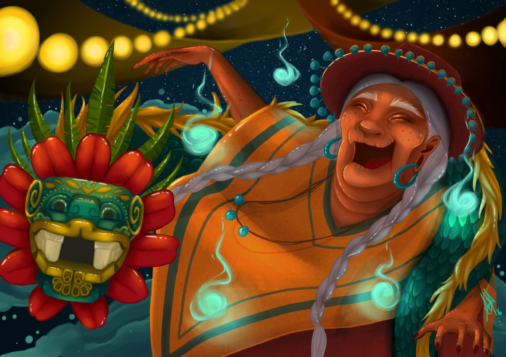 ArtStation - The Pachamama, Alicia Mathieu