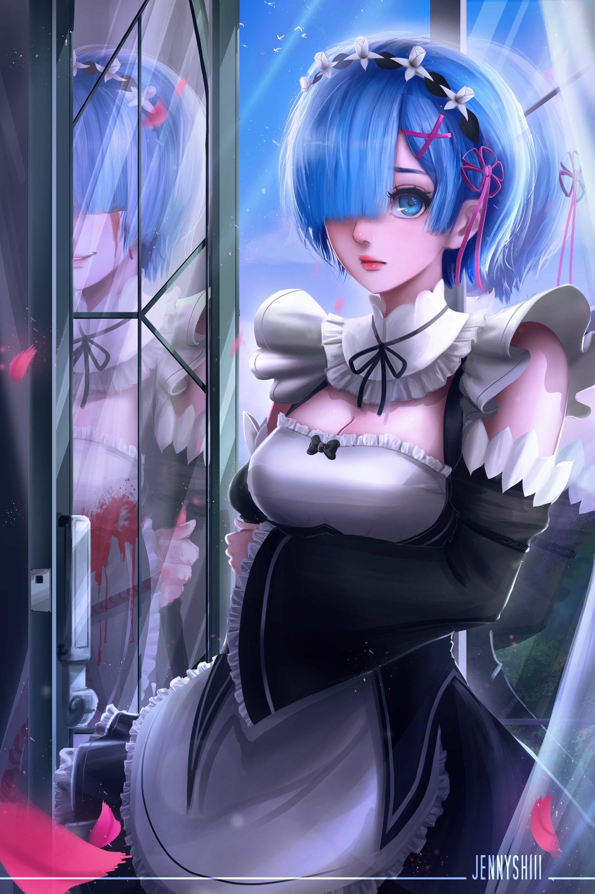 Artstation Rem From Re Zero Fanart Jnne Rezero, rem, by matsui hiroaki. artstation rem from re zero fanart jnne
