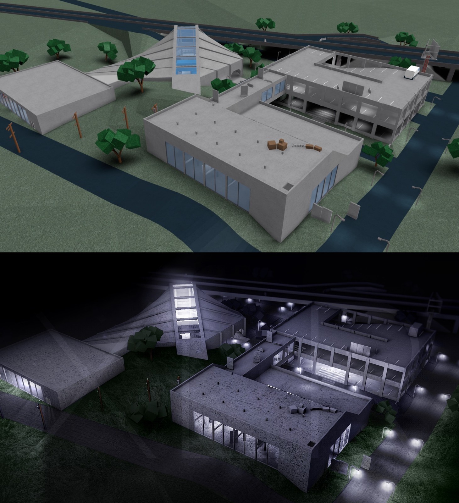 Comparison to actual map