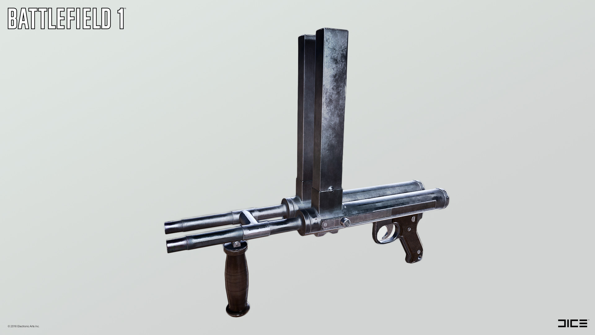 Sokol Mehmeti - Battlefield 1 - Double barreled field gun