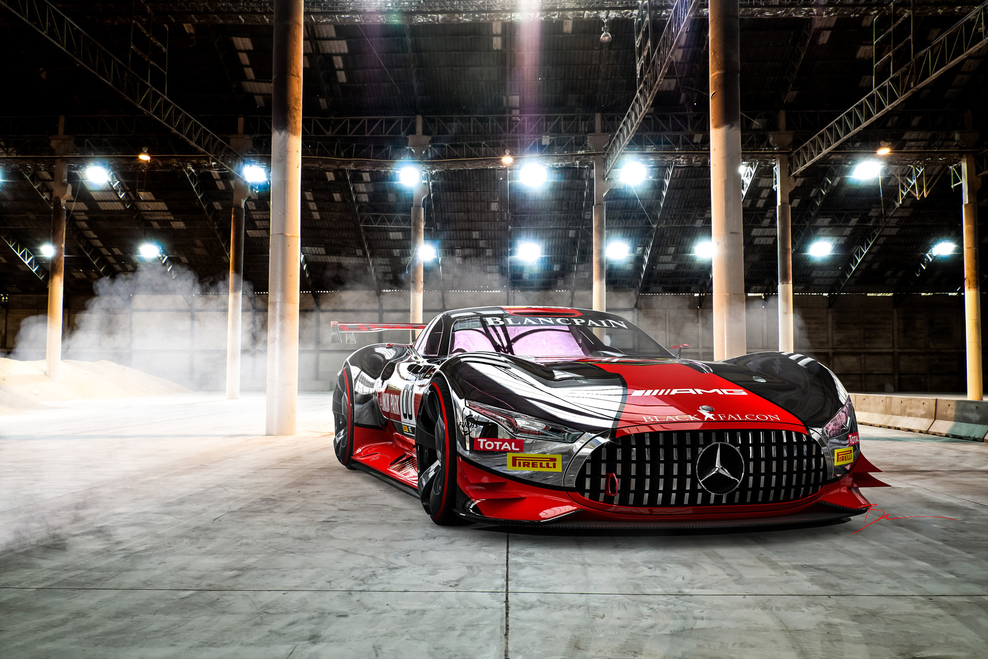 Artstation Black Falcon Vision Gt Benoit Fraylon