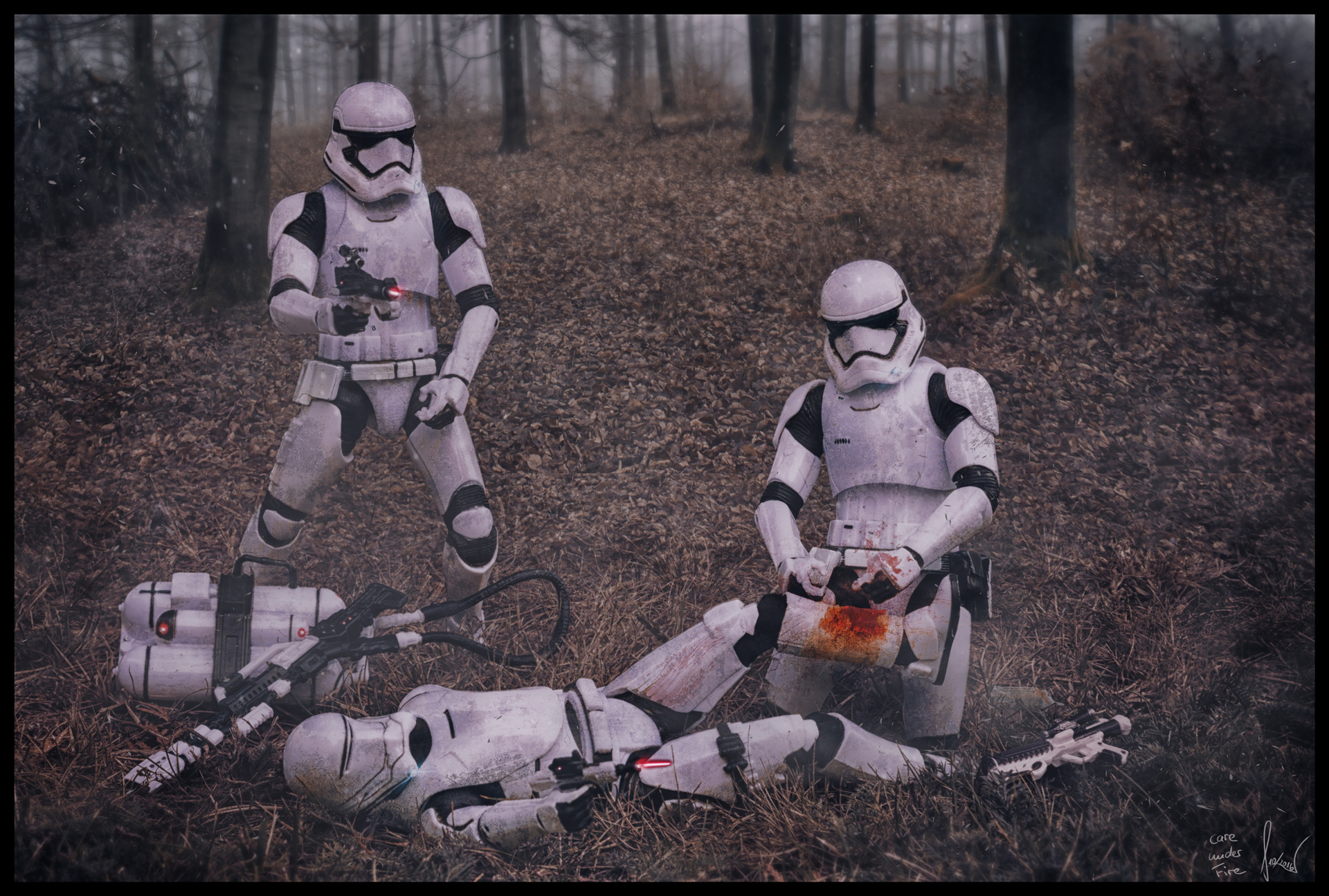 Artstation Star Wars Fan Project Comradeship Christian Gruner