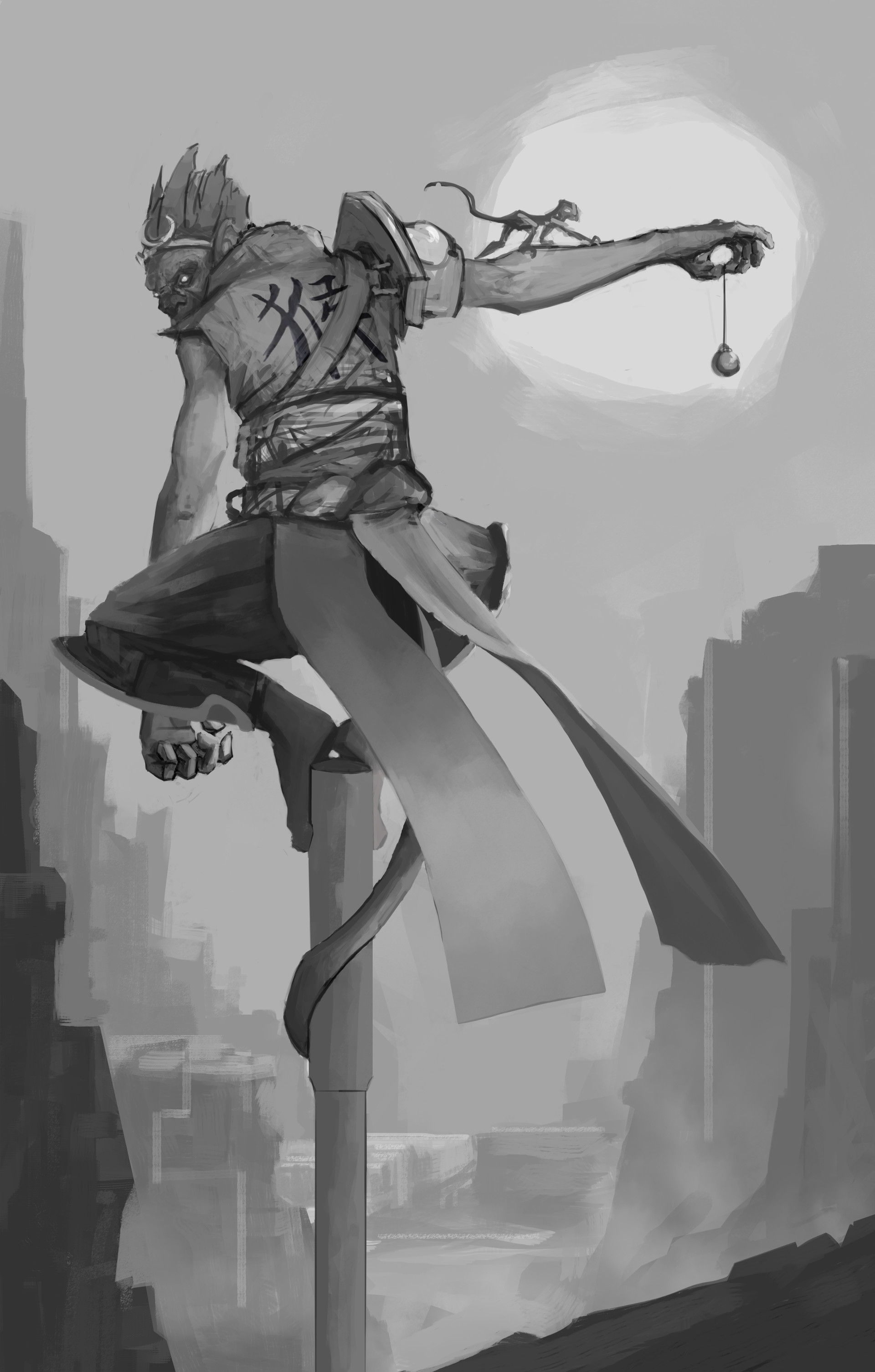 Artstation Sun Wukong Baptiste Fregier Artstation Sun Wukong Baptiste Fregier