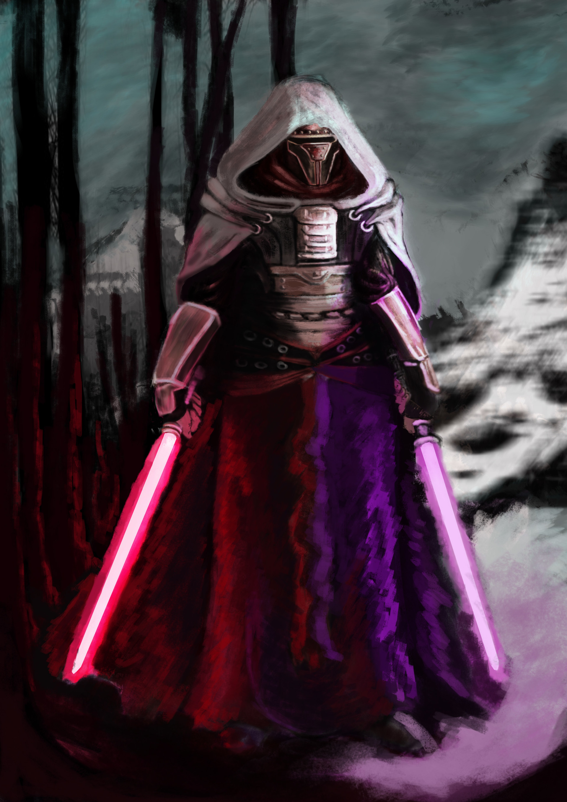 DARTH REVAN 4K without text by TheGoldenBox on DeviantArt