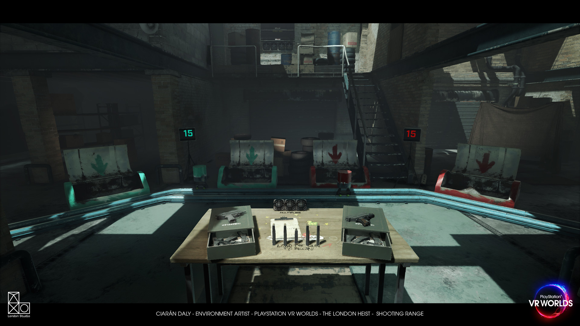 the london heist ps4 vr