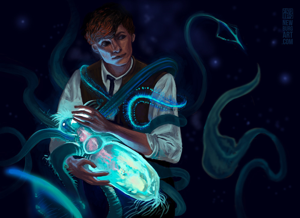 ArtStation Newt Scamander