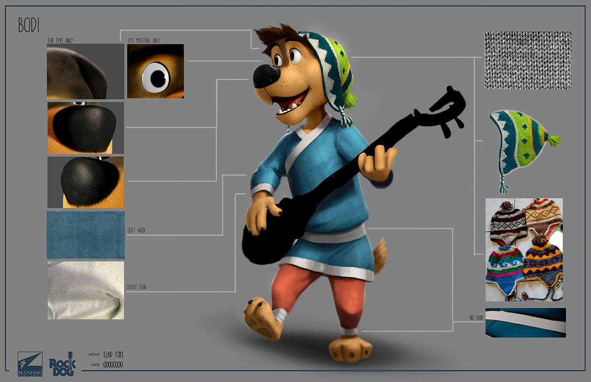 Artstation Look Development For Bodi Elad Tibi