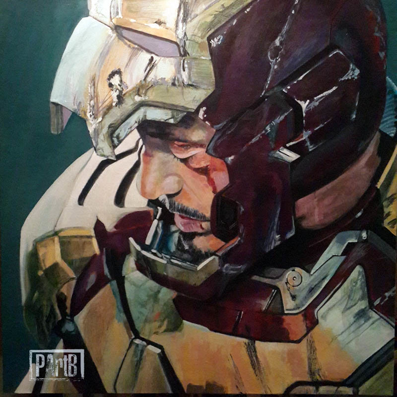 Robert Downey Jr as Iron Man