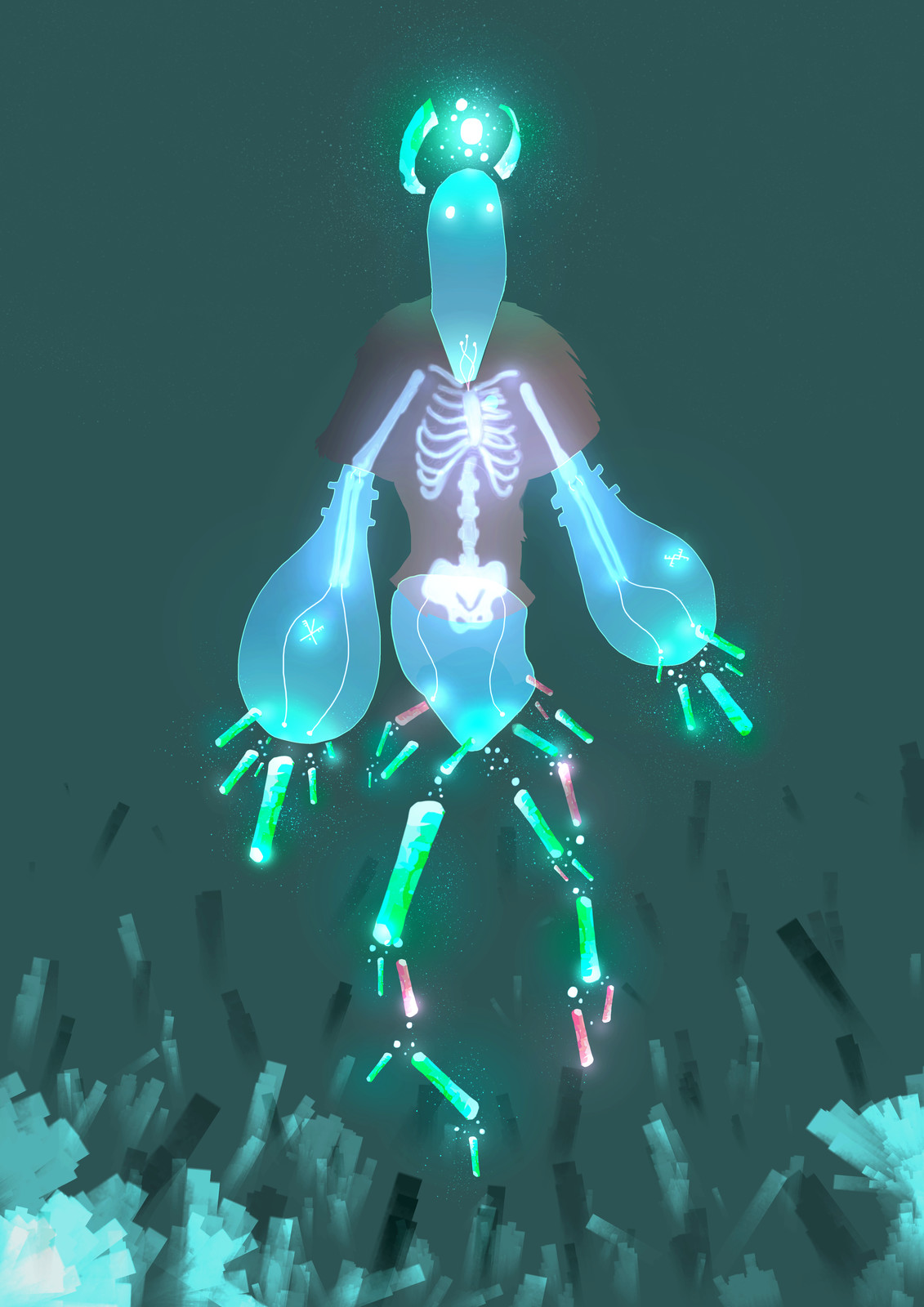 Luminescent monster