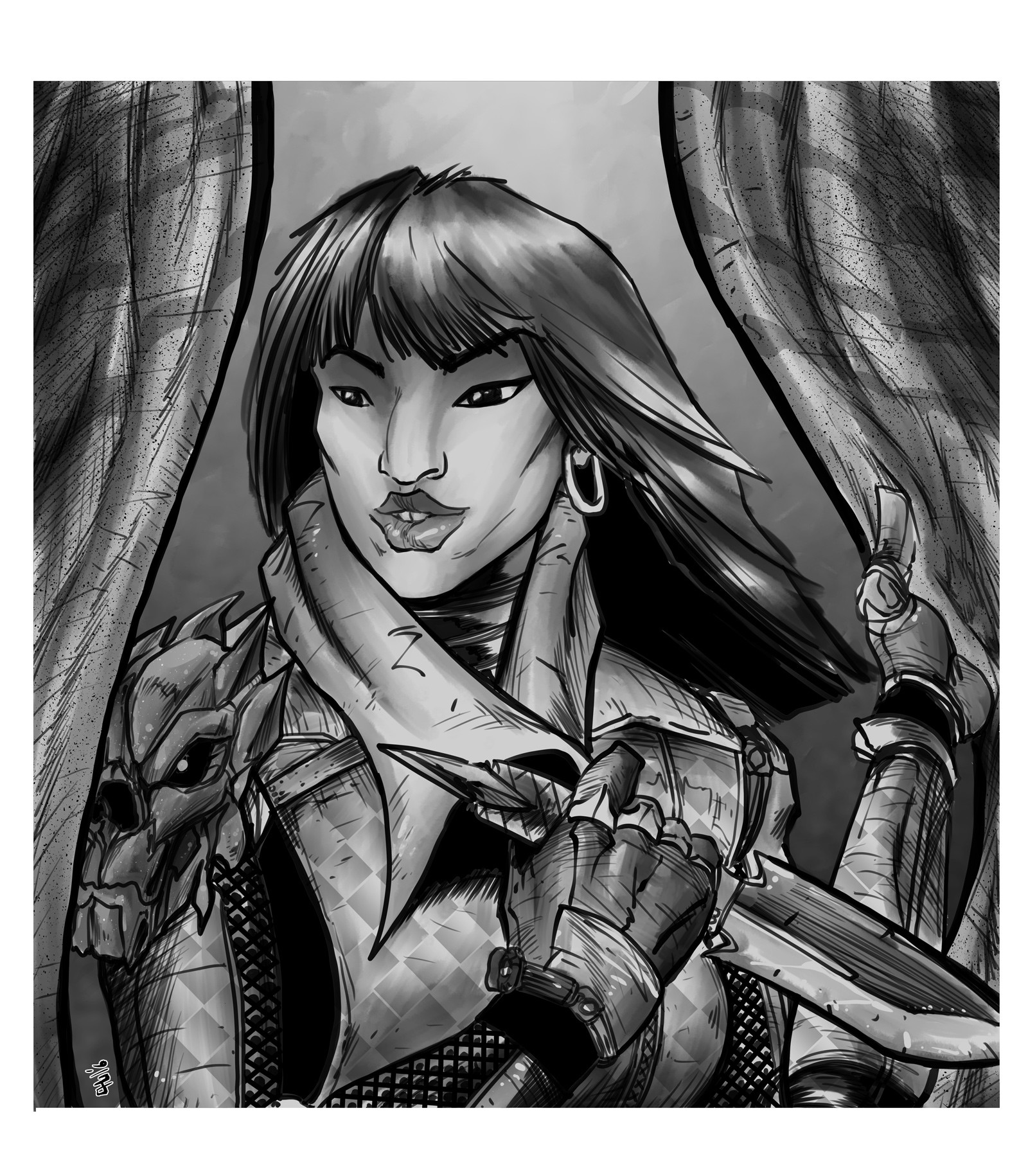 Artstation Dungeons And Dragons Character Sketch Set Paul Way