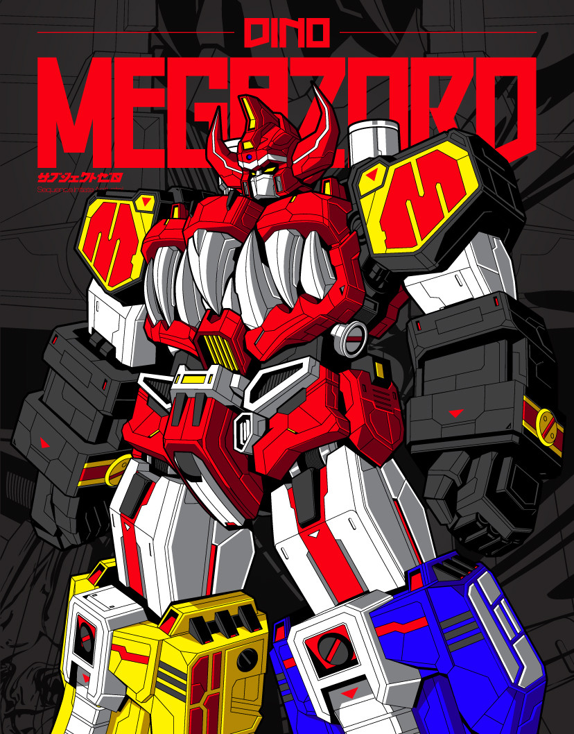 dino megazord bandai