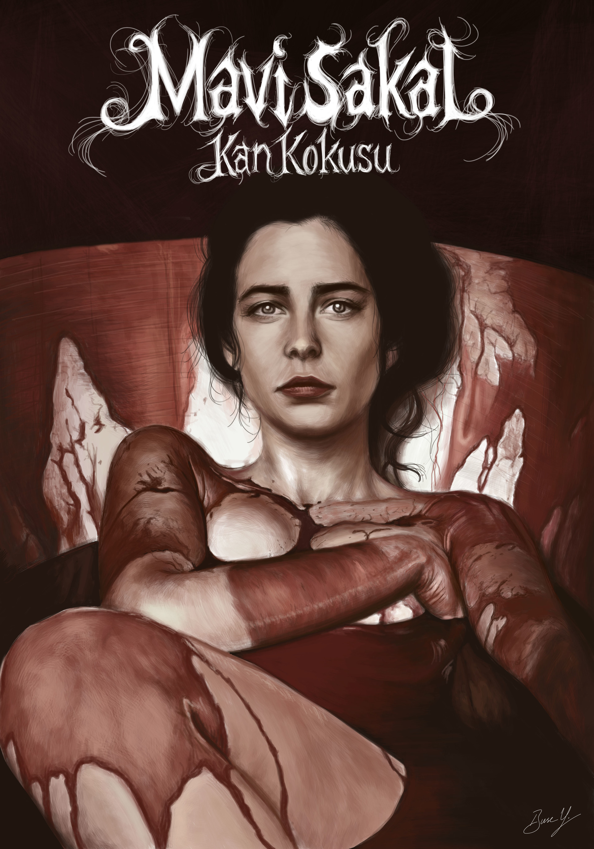 Buse B Mavi Sakal Kan Kokusu Album Cover
