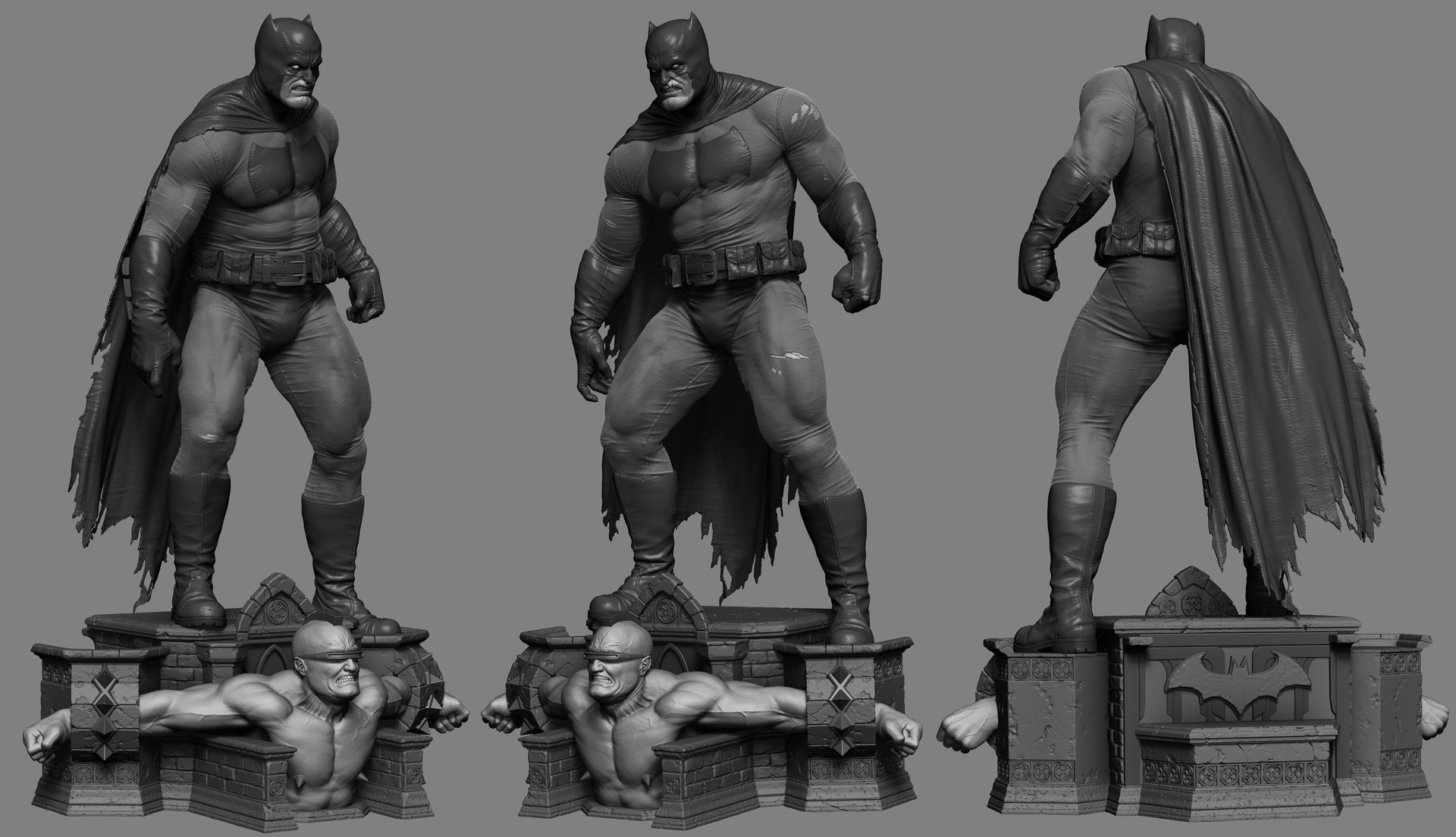 Artstation The Dark Knight Returns Adam Skutt