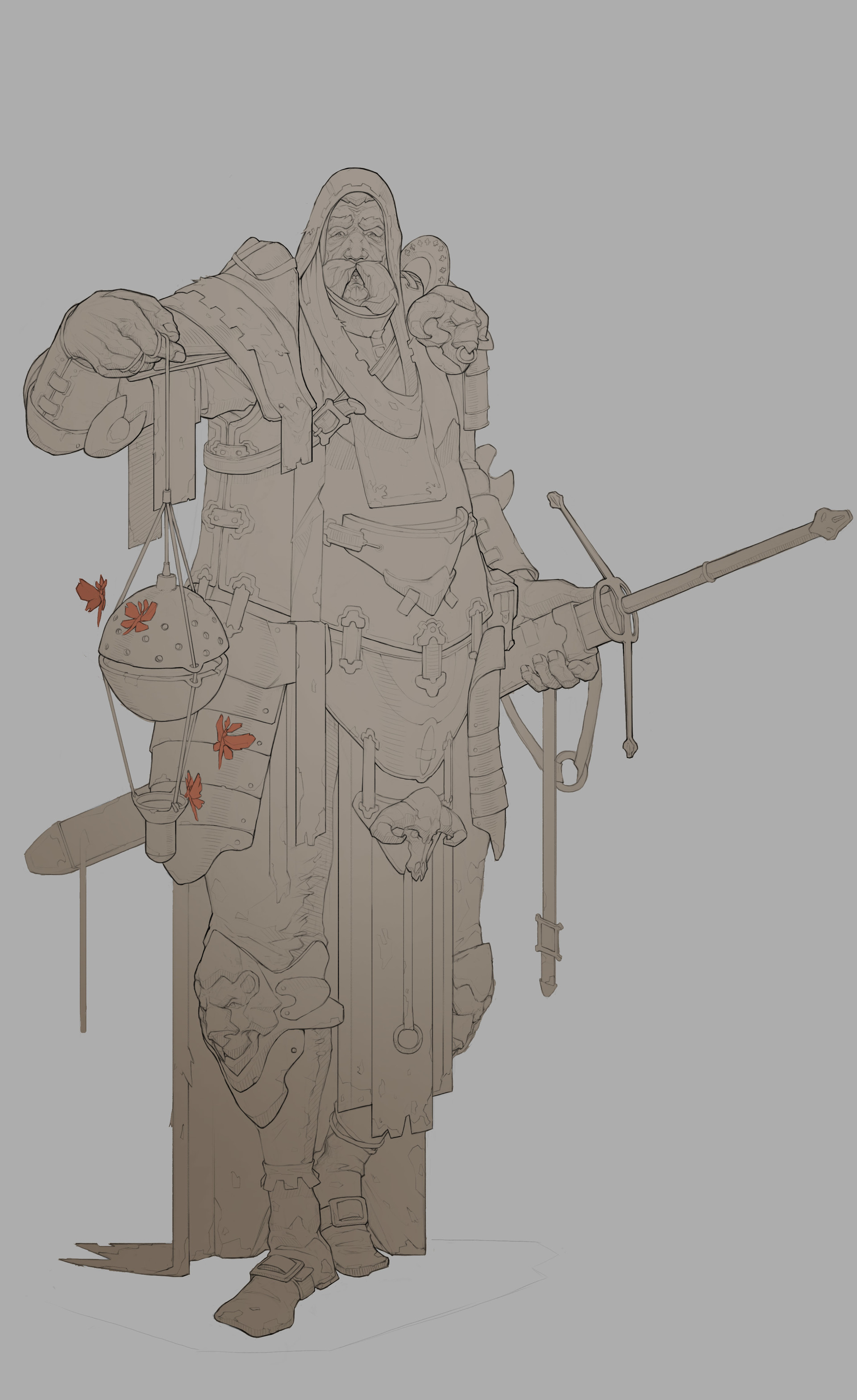 Artstation Kings Huntsman Lineart Base Paul Graf,Easy Realistic Chinese Dragon Drawing
