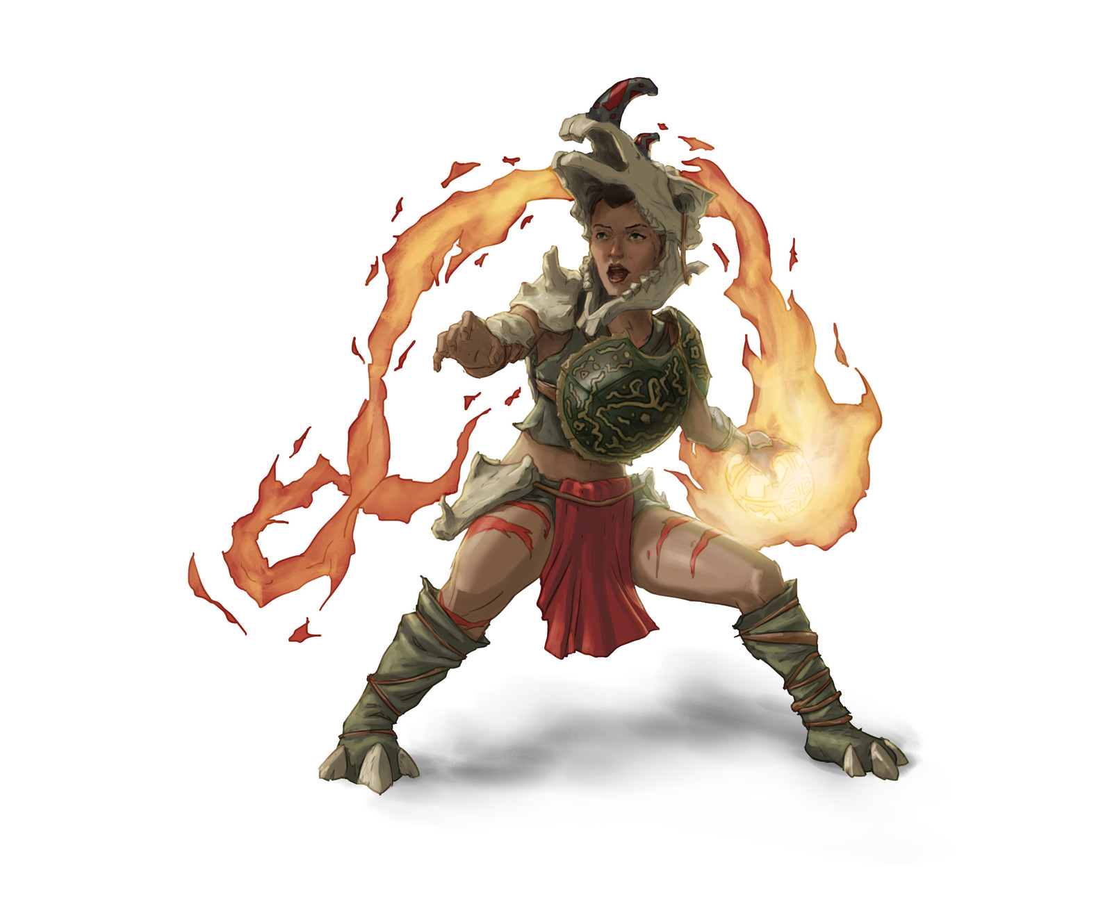 female bone warrior