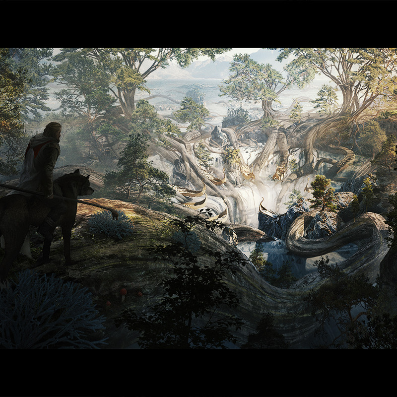 Production design course with Dylan Cole - Artwork by Einar Martinsen - Sacred place, shot 01