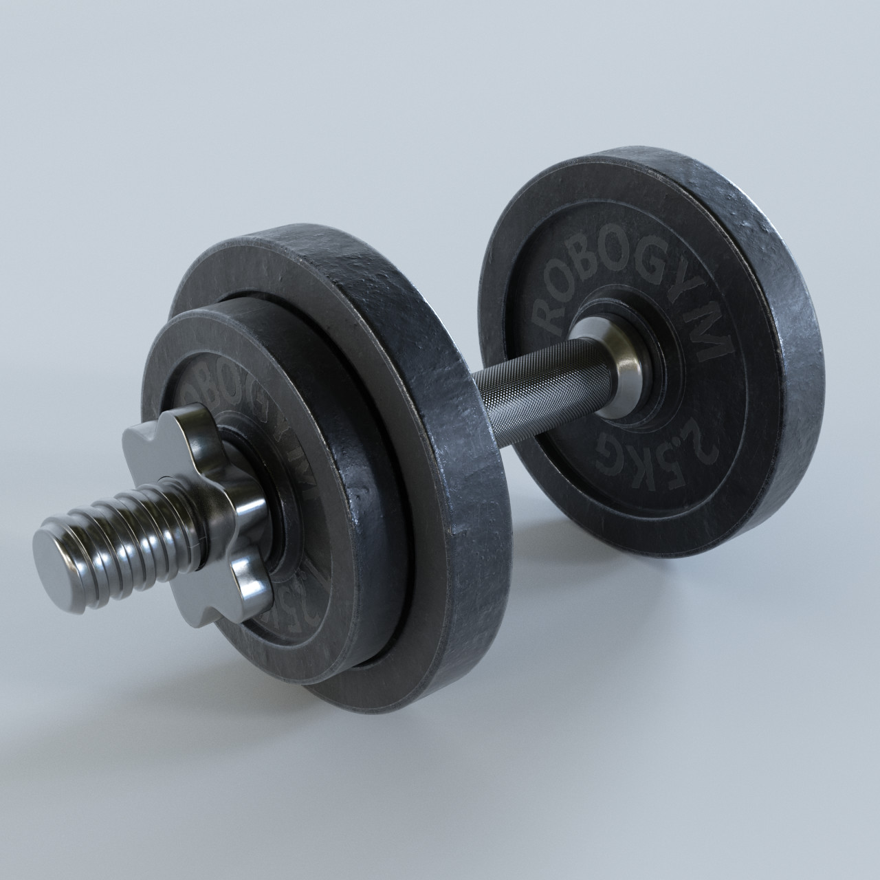 Гантели 3d модель