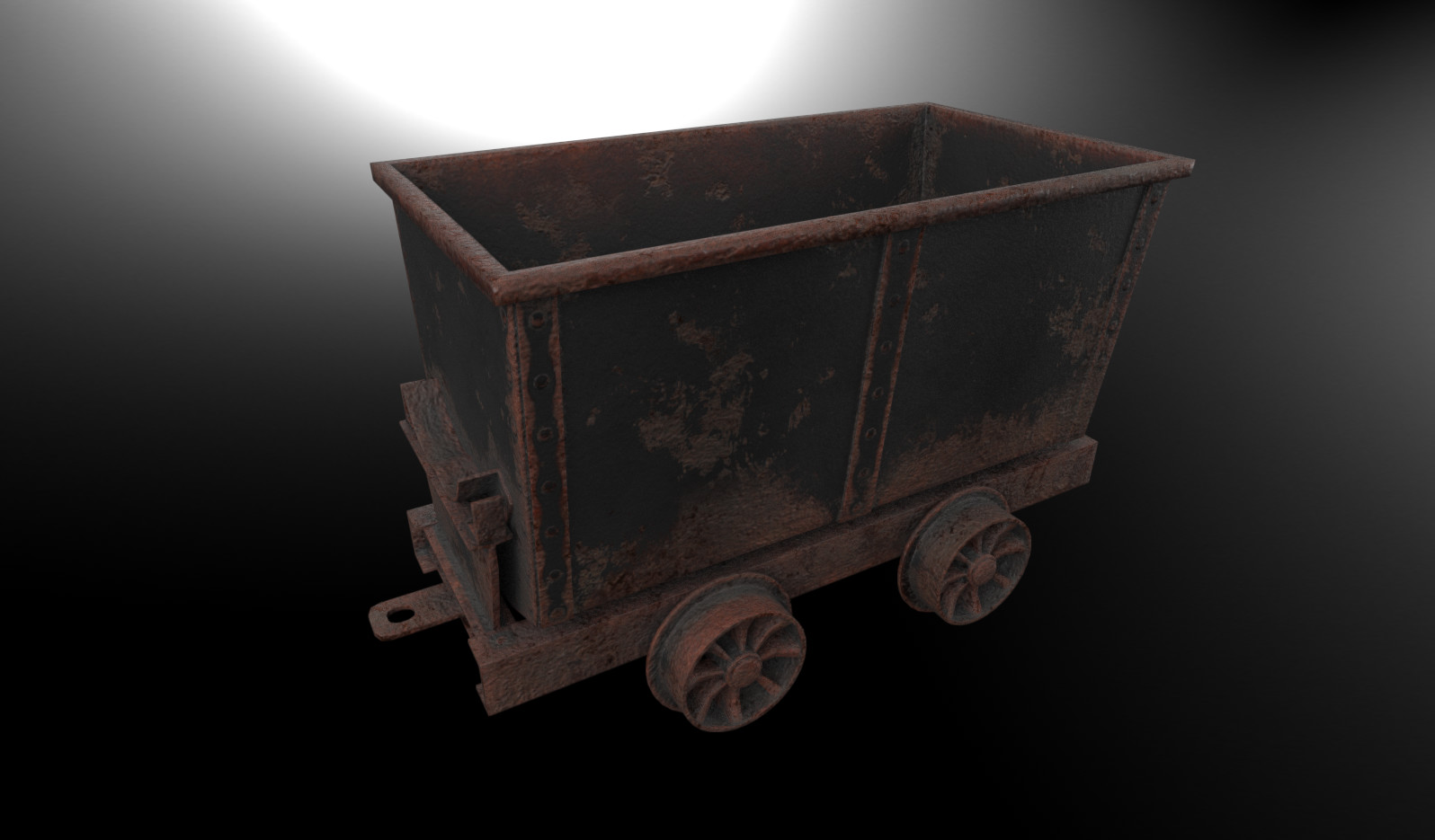 ArtStation Old Mine Cart