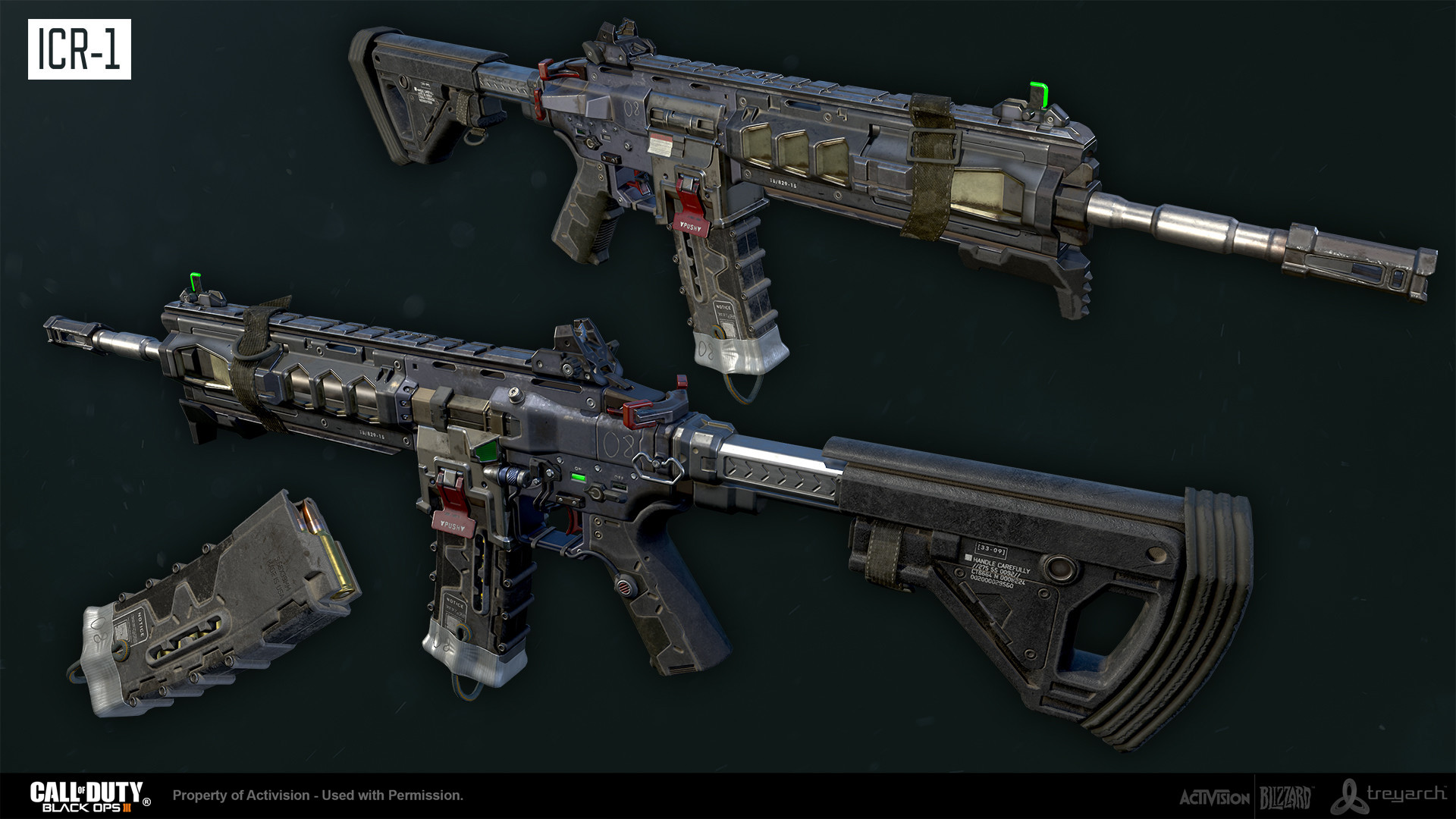 Artstation Black Ops 3 Icr 1 Assault Rifle Ethan Hiley