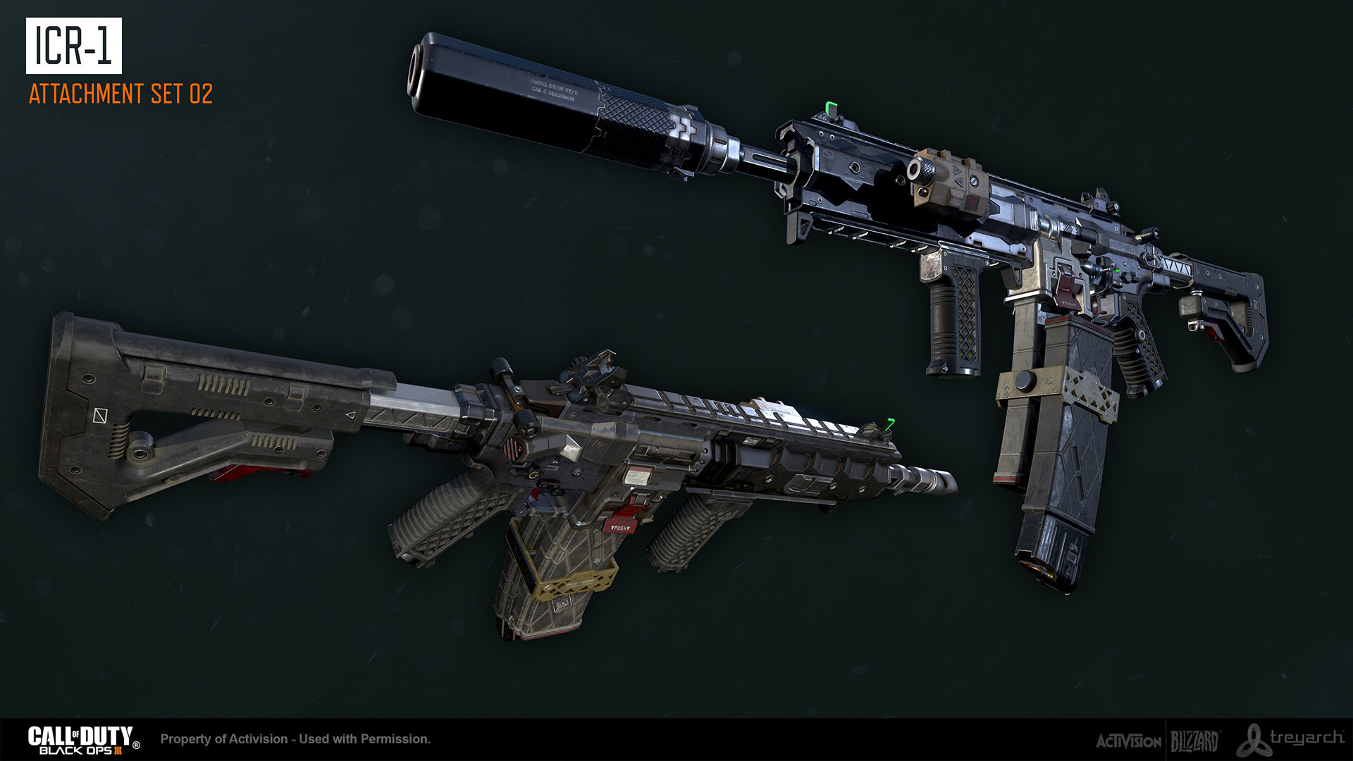 Artstation Black Ops 3 Icr 1 Assault Rifle Ethan Hiley