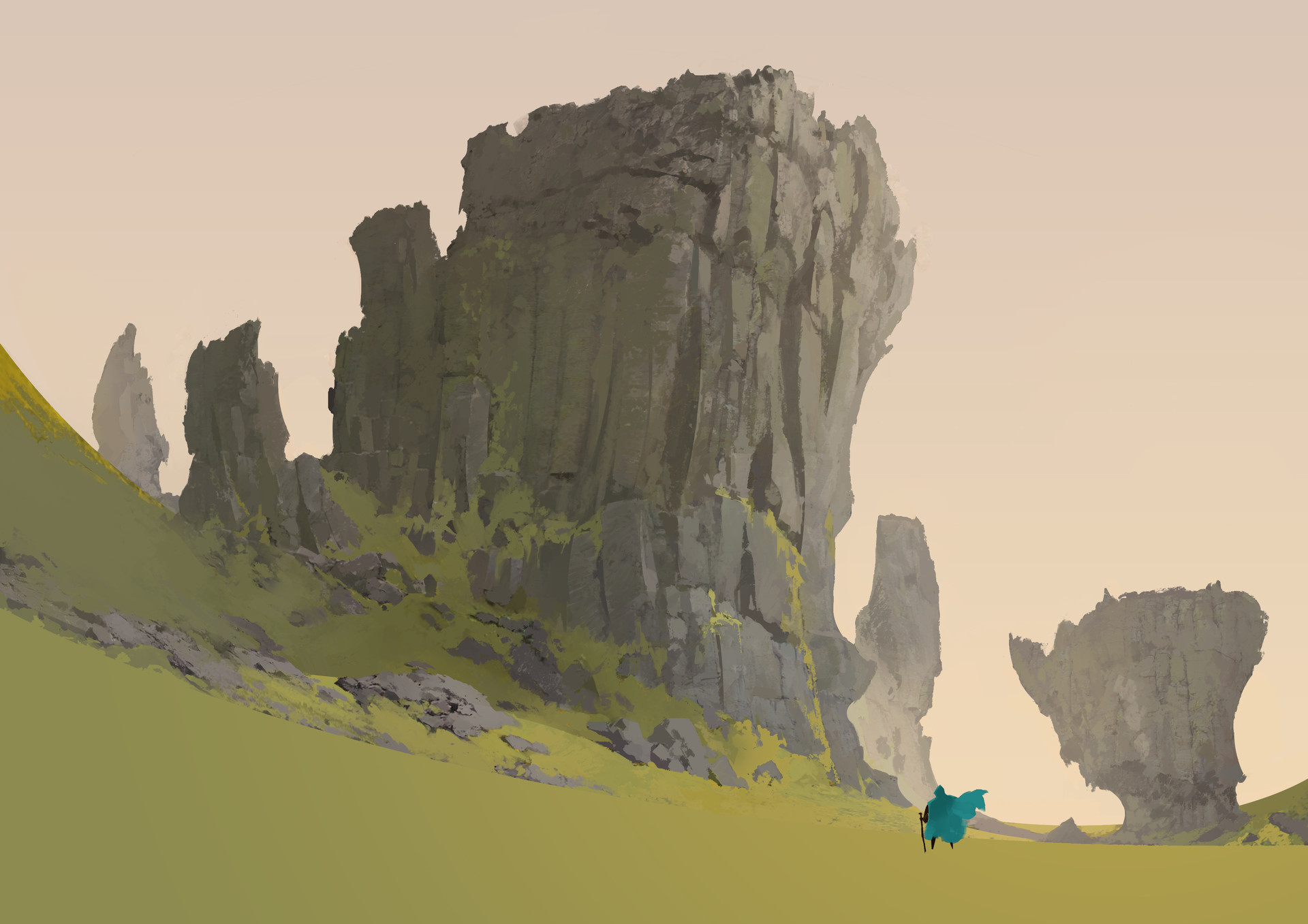 ArtStation 玄武岩