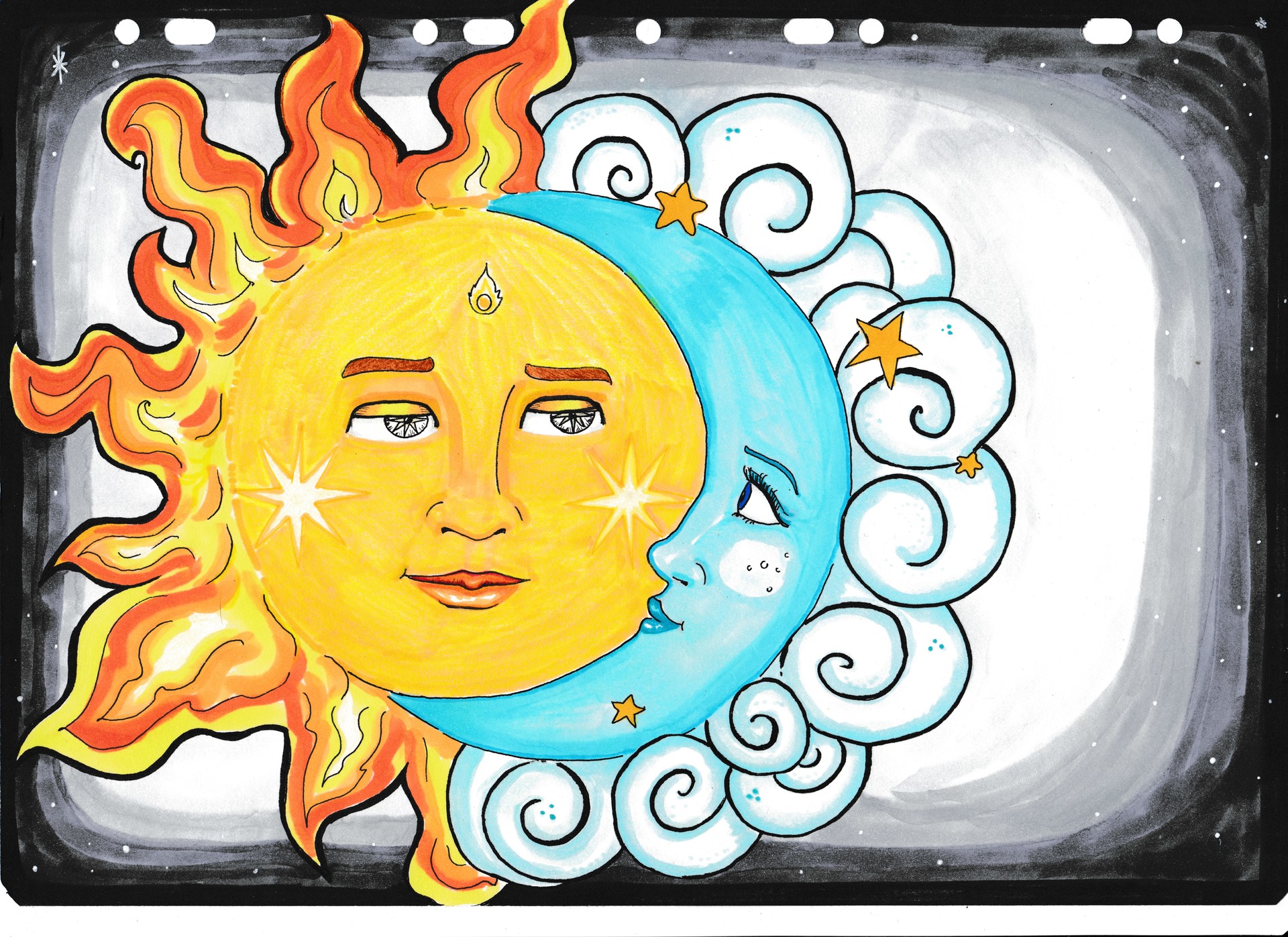 ArtStation Soleil et Lune