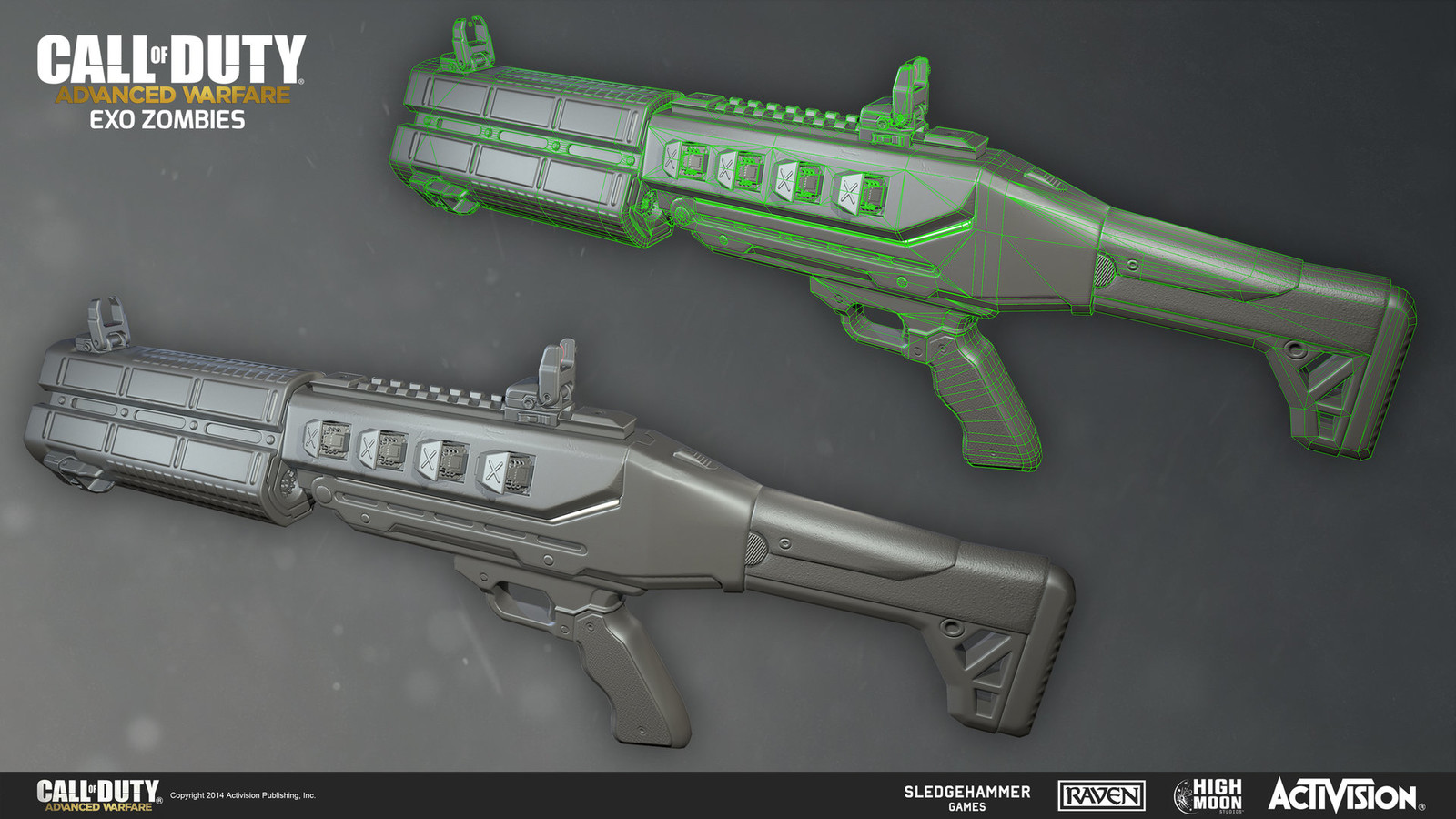 Low Poly Bakes + Wireframe