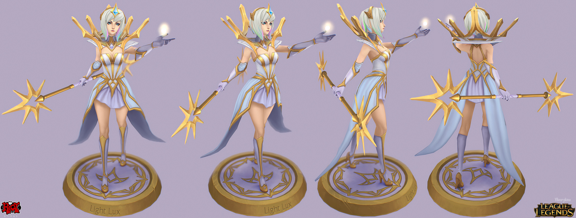 Artstation Elementalist Lux Light Yekaterina Bourykina Images, Photos, Reviews
