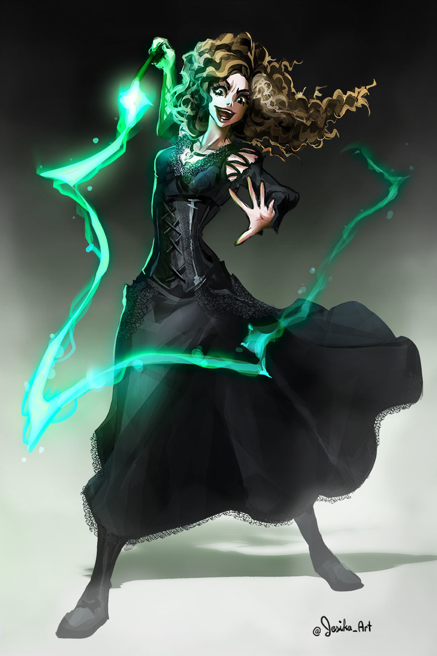 Artstation Avada Kedavra Jesika Art