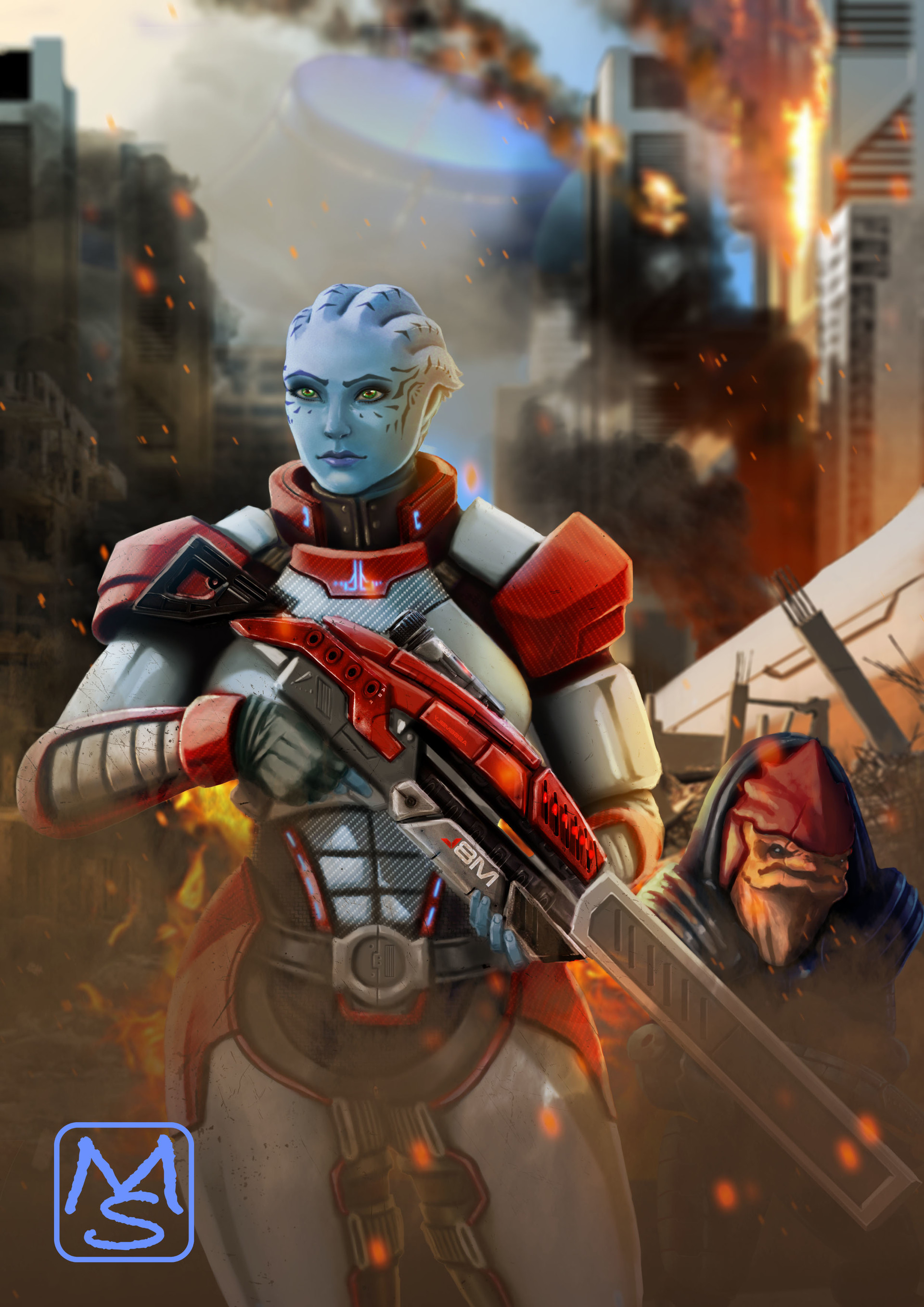 Featured image of post Mass Effect Asari Soldier