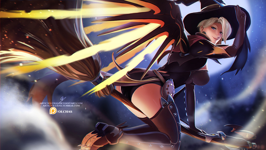 Olga Solovian Witch Mercy #witch@mercy.overwatch #wallpaper@mercy.overwatch #desktop@mercy.overwatch #rescreenshot@mercy.overwatch #оффтоп@mercy.overwatch показать полностью.