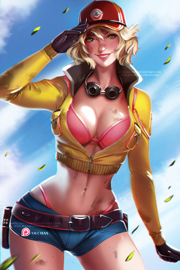 I was very inspired and painted this art with her) High-res image, NSFW ver...