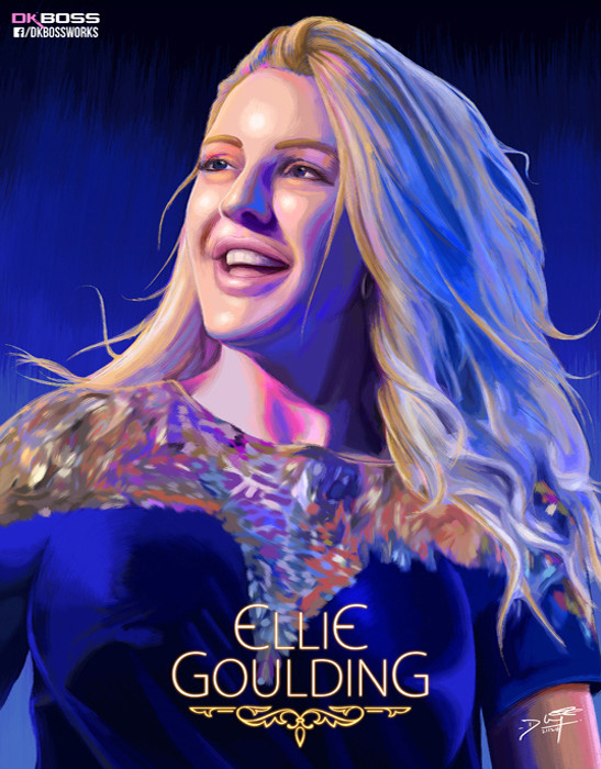 Artstation Ellie Goulding Dk Boss
