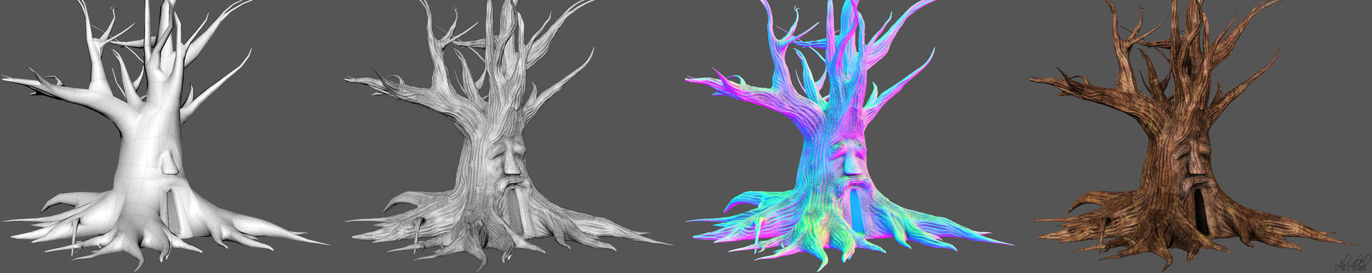 Artstation Deku Tree Ali Al Tobi