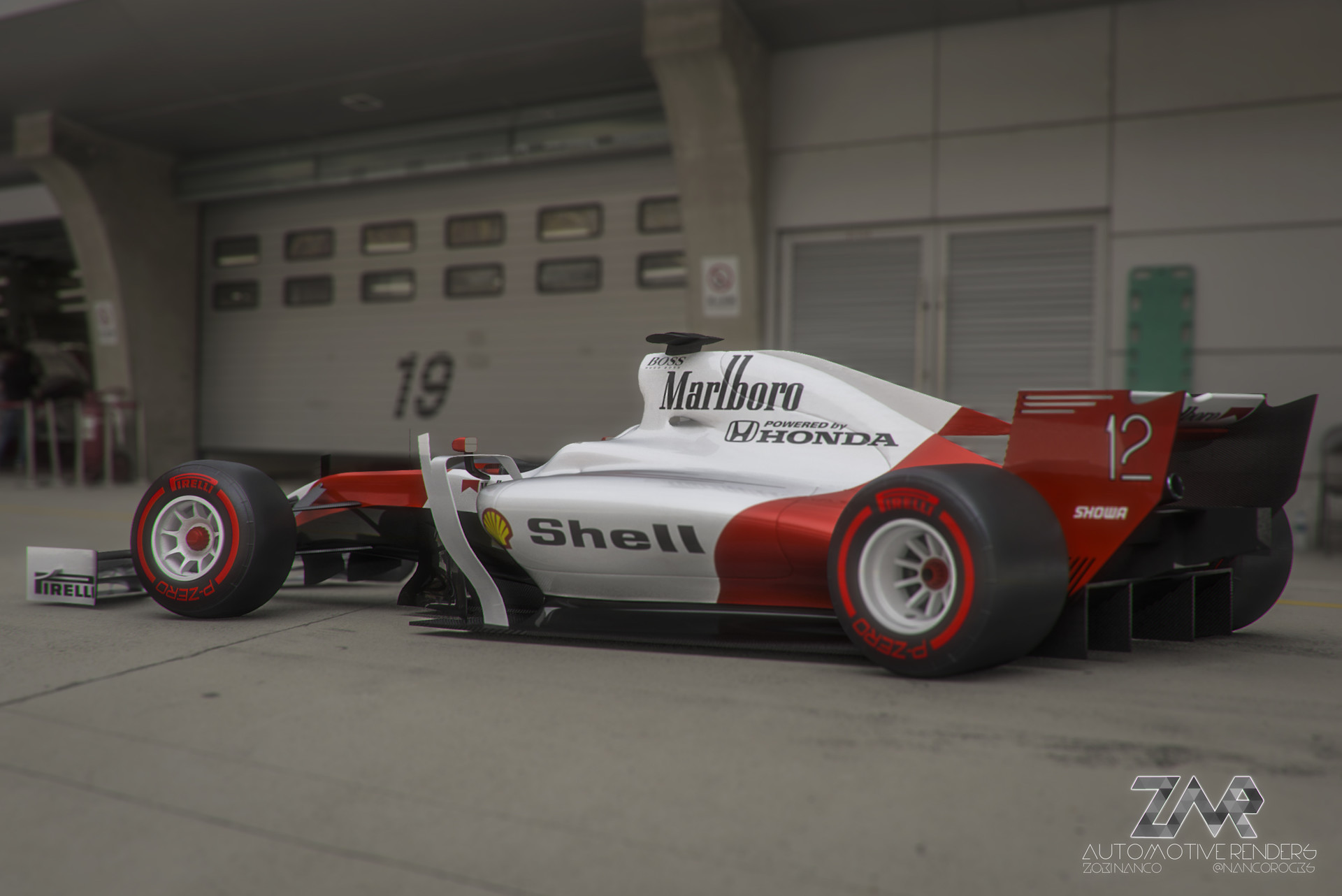 Artstation 2017 Mclaren Mp4 32 Mp4 4 Livery Zoki Nanco