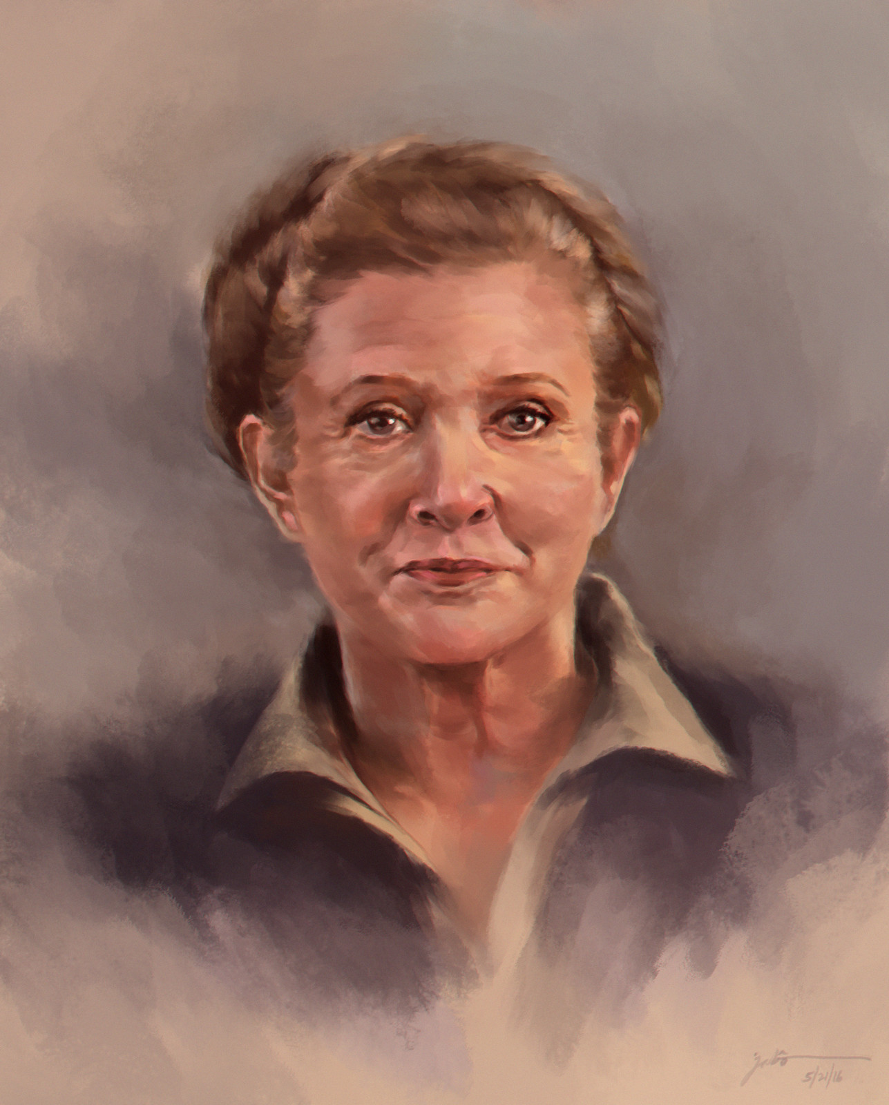 Carrie Frances Fisher (21 October 1956 - 27 December 2016)
