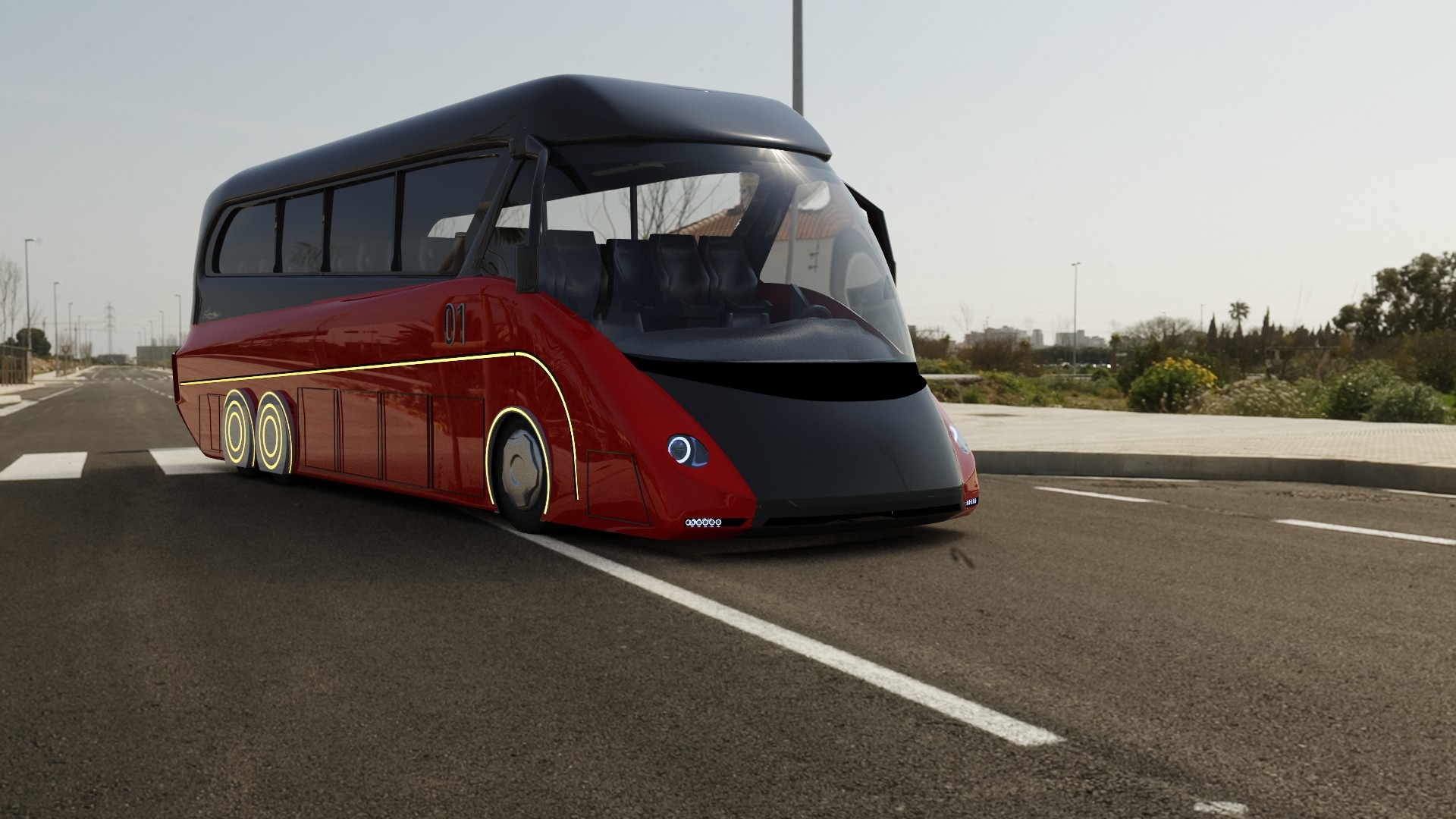 Mercedes Future Bus концепт