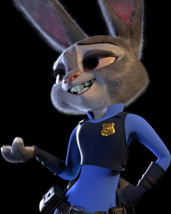 Artstation Judy Hopps Free Rig Mahmoud Youssef Ellithy