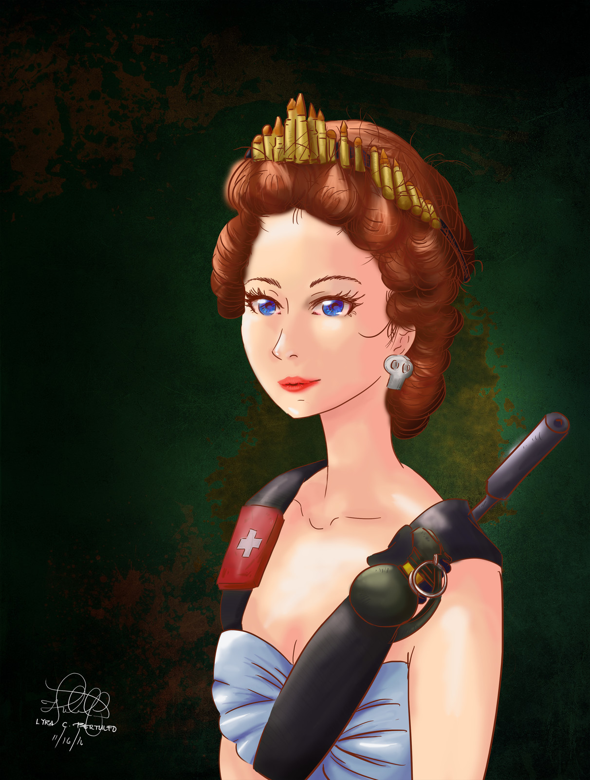 Artstation Soldier Queen Lyra Bertulfo