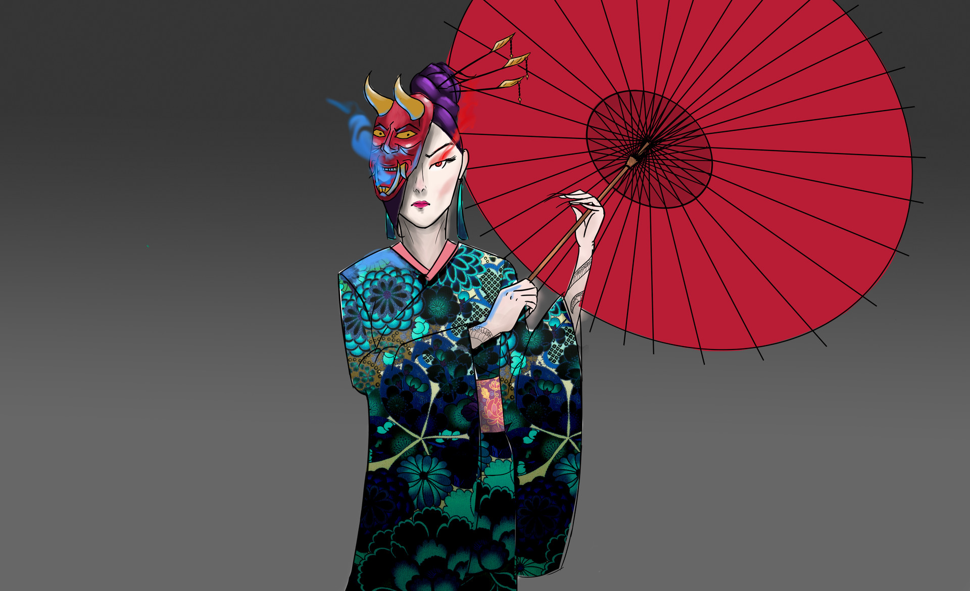 ArtStation - Kimono