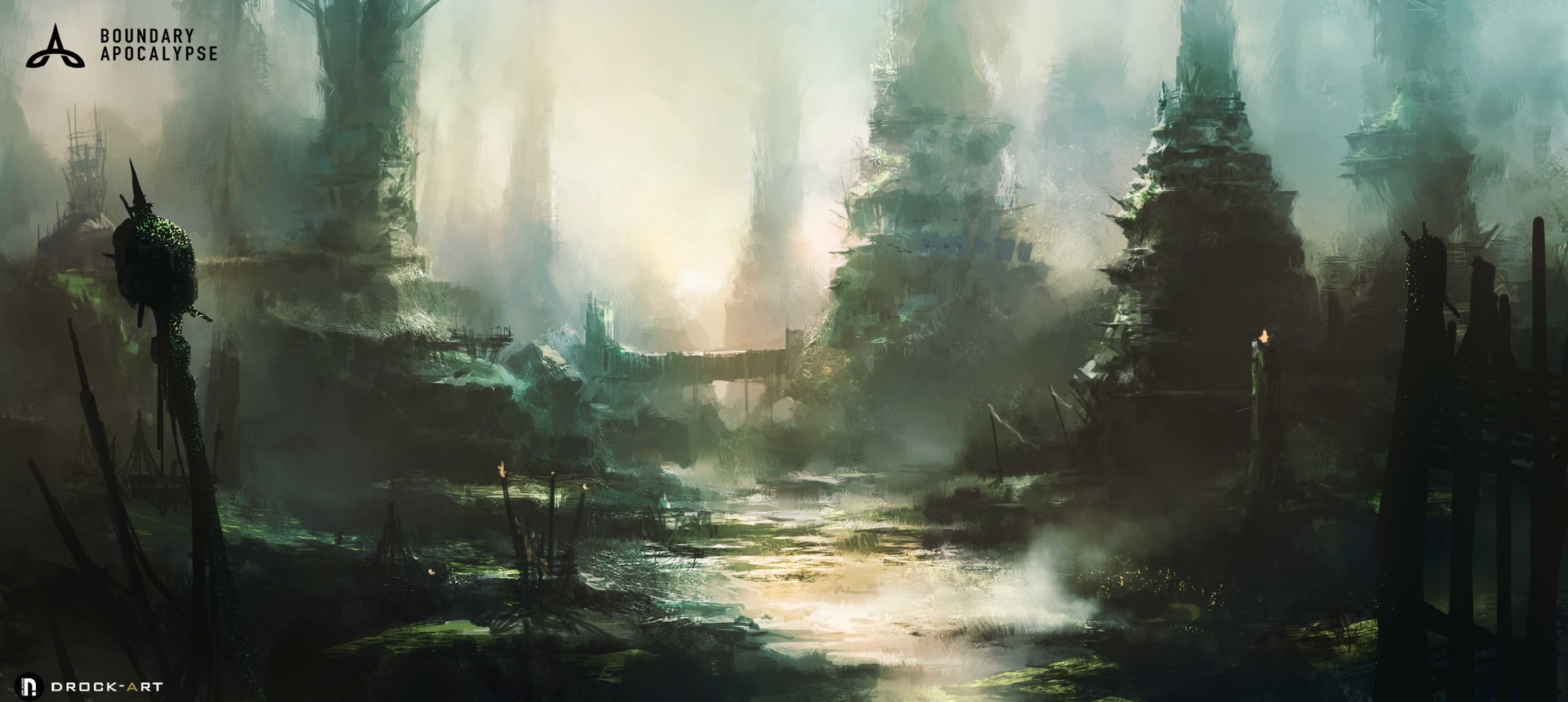 D Rock Art Concept Art Boundary Apocalypse